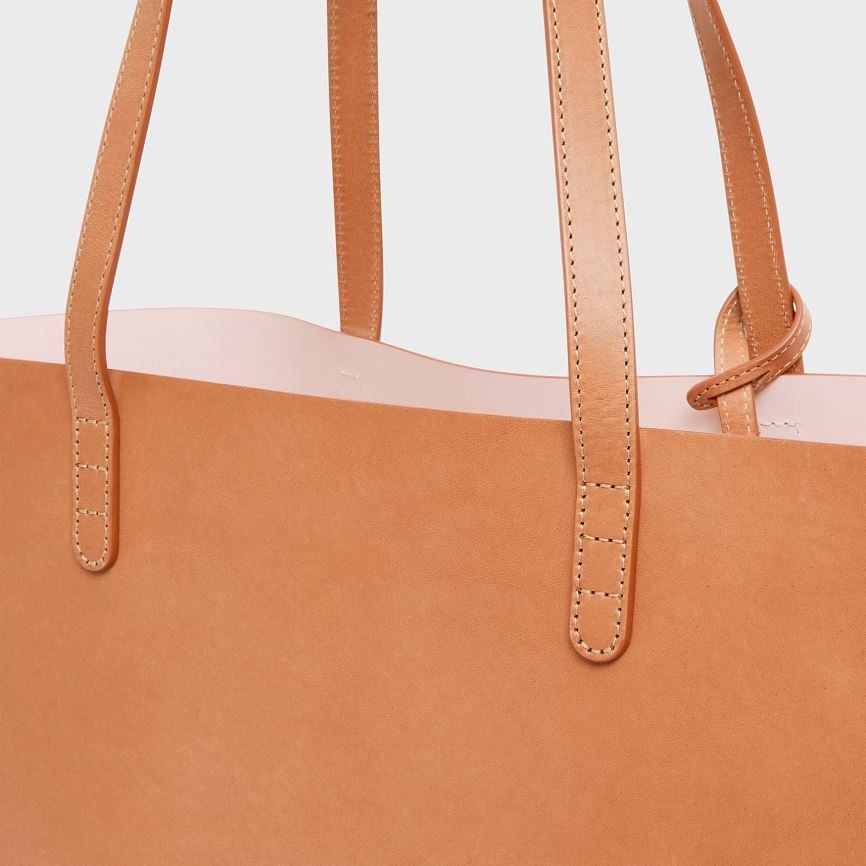 Women's Mansur Gavriel Large Tote Bags Light Brown | AU 0M79OD